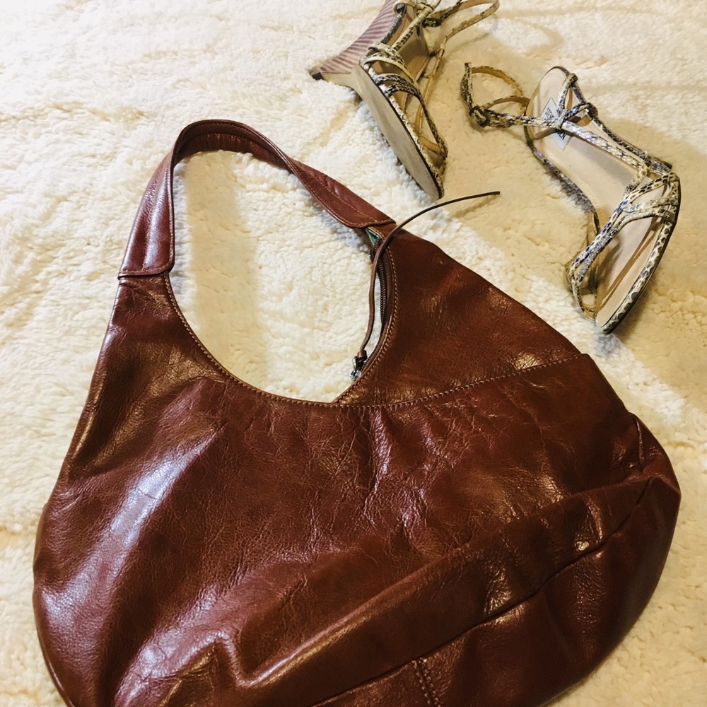 Clark’s Genuine Leather mini hobo bag